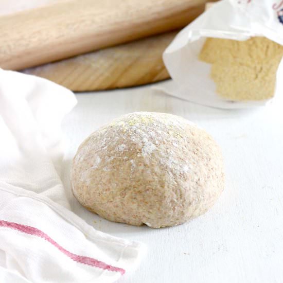 Honey Whole Wheat Pizza Dough