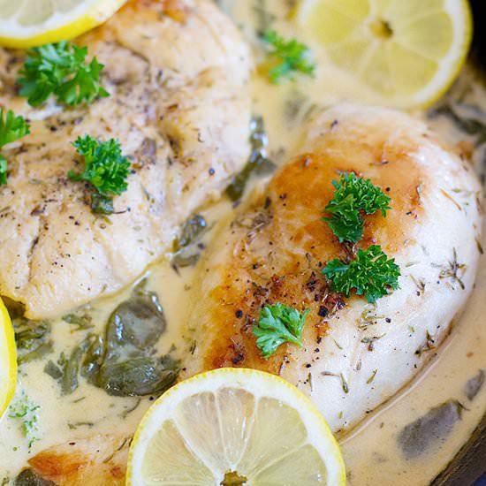 Easy Lemon Butter Chicken