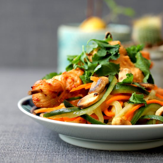 Satay Chicken Salad