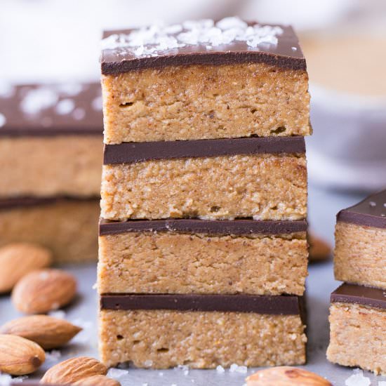 Chocolate Almond Butter Bars