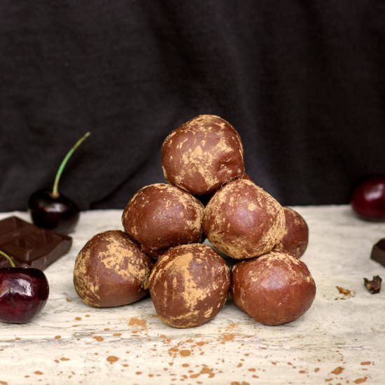 Chocolate Cherry Truffles