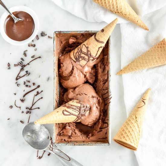 Paleo Sea Salt Chocolate Ice Cream