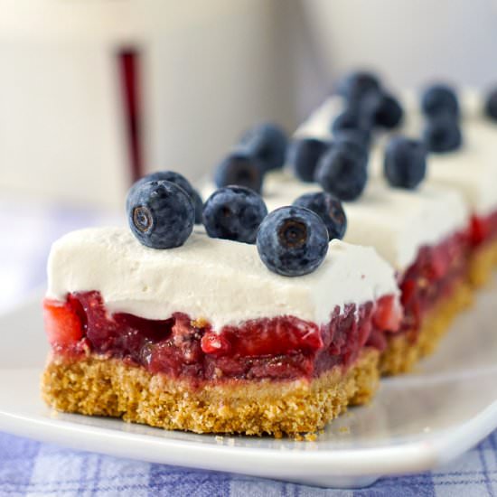 Strawberry Pie Bars