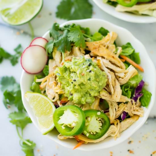 Slow Cooker Chicken Carnitas