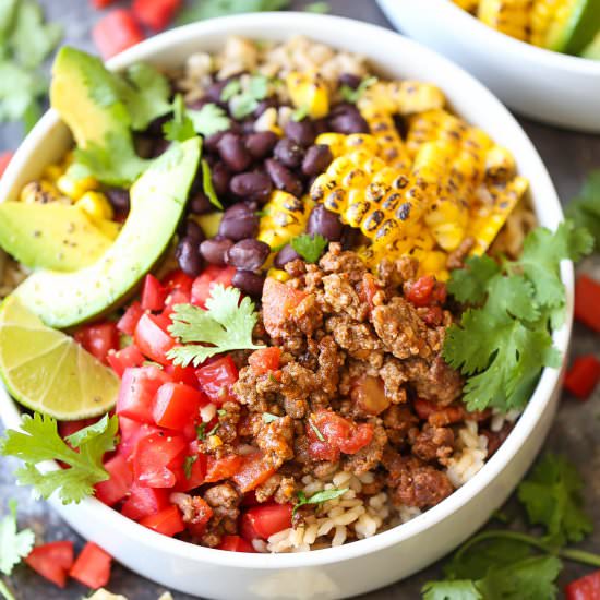 Taco Meal Prep Bowls