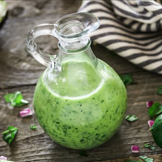 Avocado Cilantro Lime Dressing