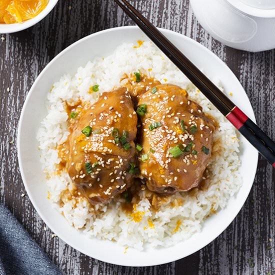 Sesame Orange Chicken