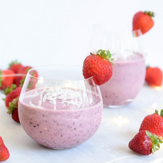 Red, White and Blueberry Blender