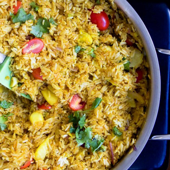 Thai Vegan Pineapple Fried Rice