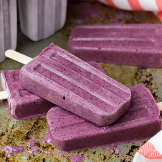 Very Berry Popsicles