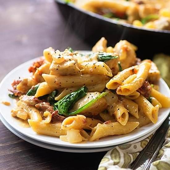 chicken florentine pasta