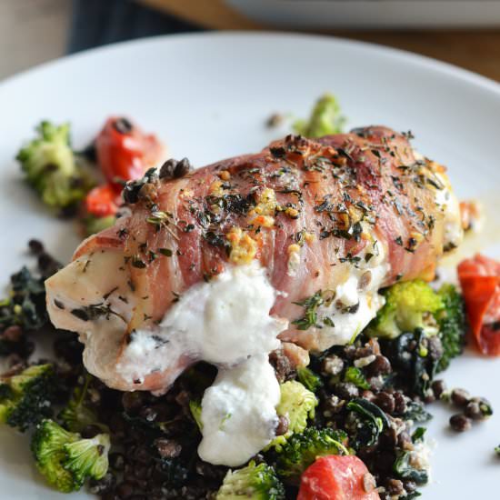 Goats’ Cheese Stuffed Chicken
