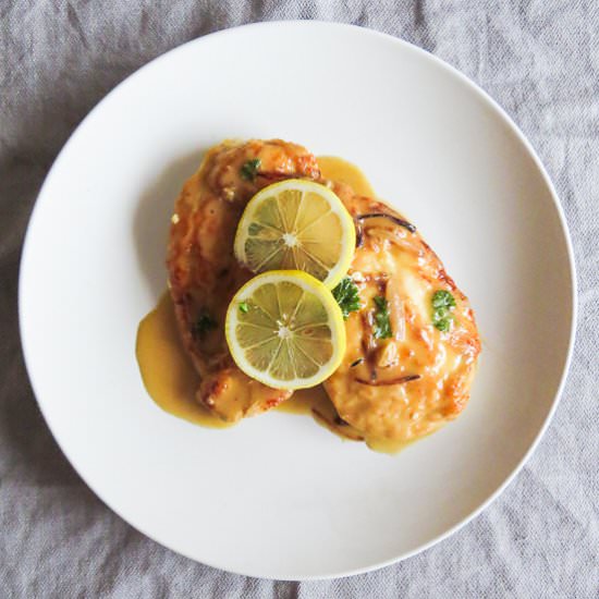 30 Minute Chicken Piccata for Two