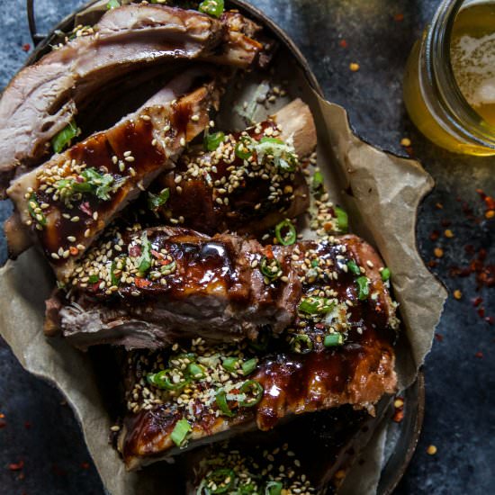 Slow Cooker Asian-Style Ribs