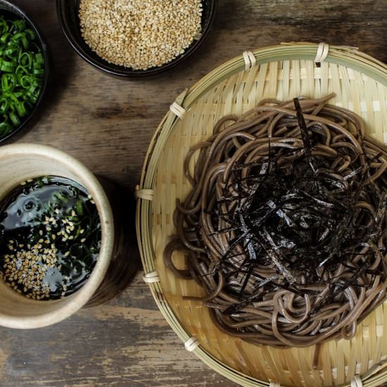 Zaru Soba + Genmaicha Dipping Sauce