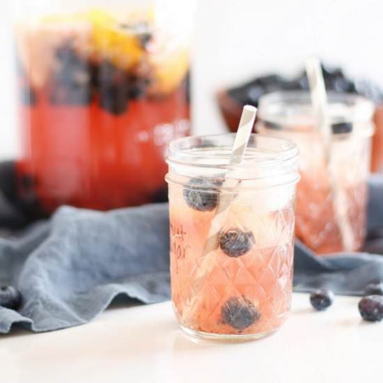 Blueberry Hibiscus Iced Tea