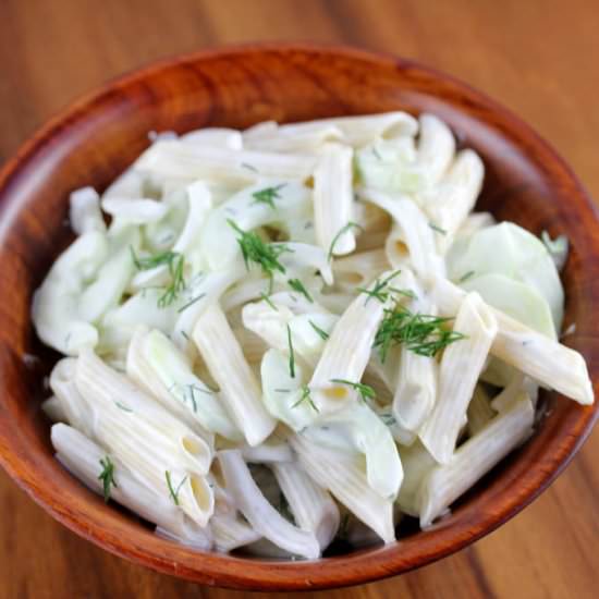 Cucumber Pasta Salad