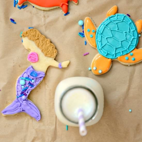Sea Creature Sugar Cookies