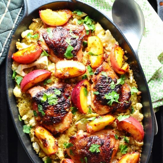 Cauliflower Bulgur Wheat+Chicken