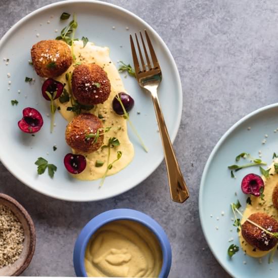 Lentil Sweet Potato Fritters