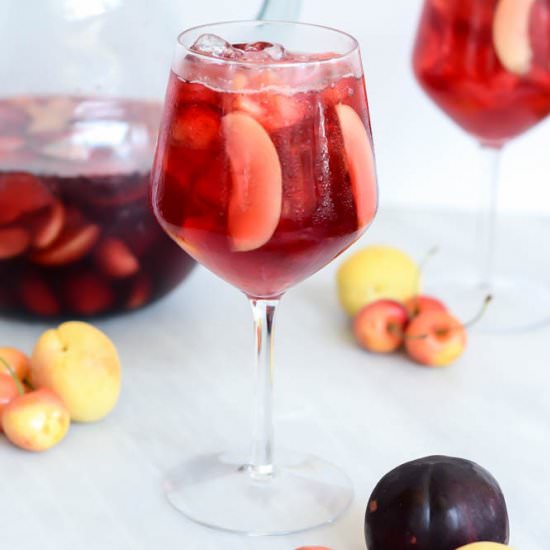 Virgin Stone Fruit Sangria