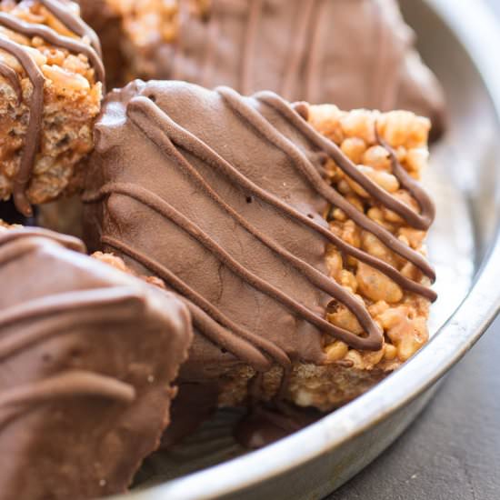 Nutella Rice Krispie Treats