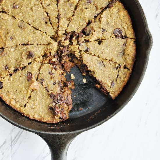 Chunky Monkey Cookie Skillet