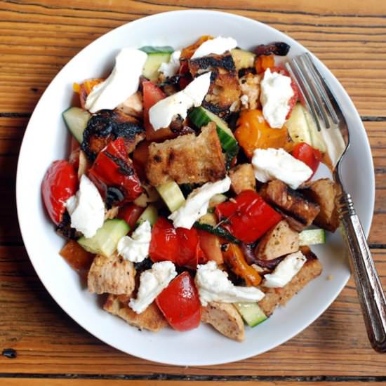 Grilled Panzanella Salad