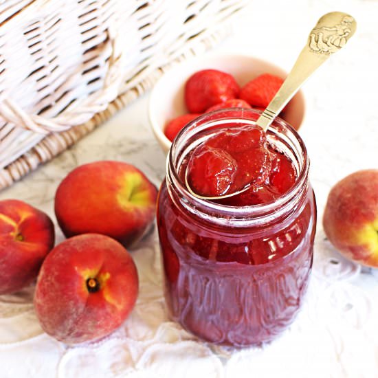 Strawberry & Peach Jam