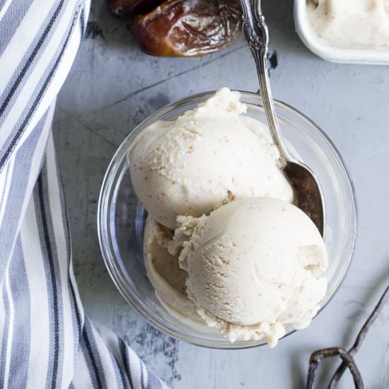 Homemade Vanilla Bean Ice Cream