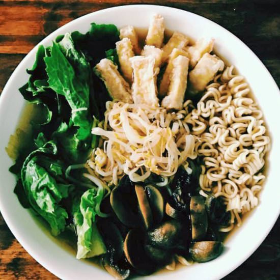 Vegan Ramen With Curry Broth