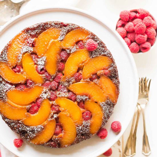 Peach Upside Down Cake