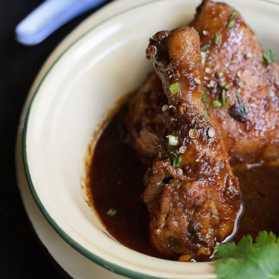 Chicken in Coriander Sauce
