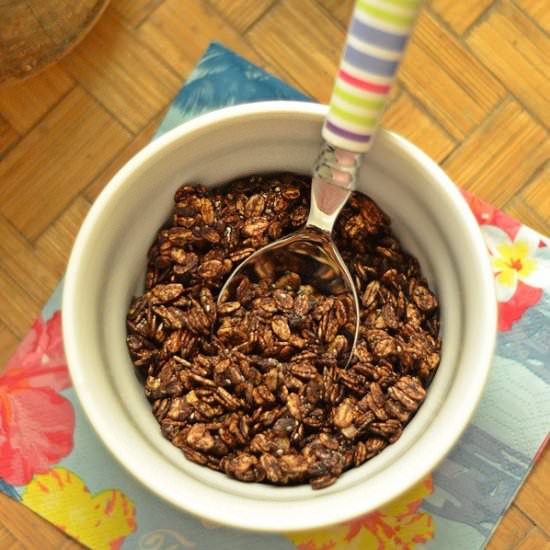 Chocolate Honey Granola