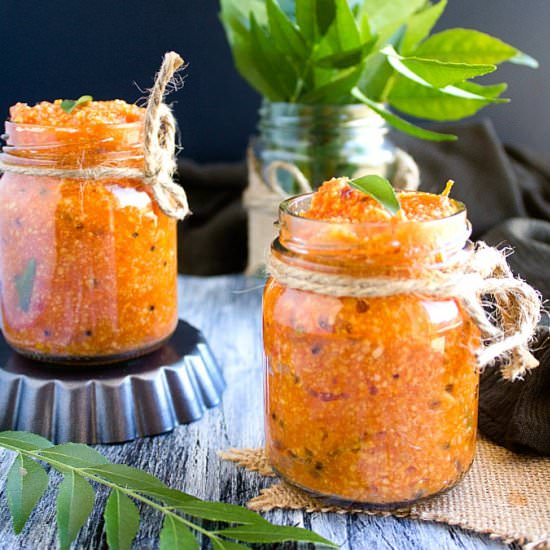 Tomato Coconut Chutney