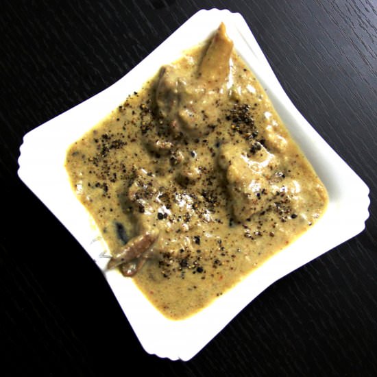 Black Pepper Mutton