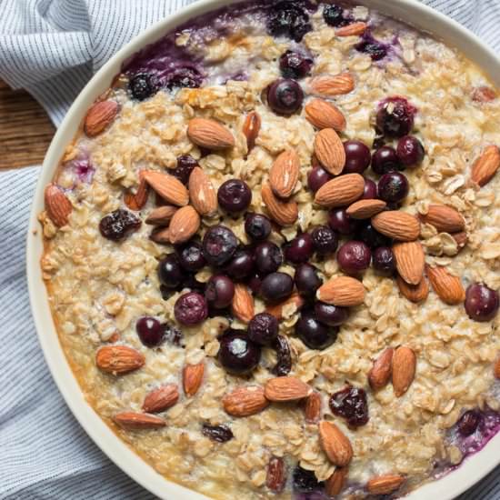 Overnight Baked Oatmeal