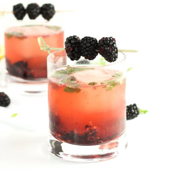 Blackberry Bourbon Smash