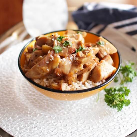 Slow Cooker Sesame Chicken