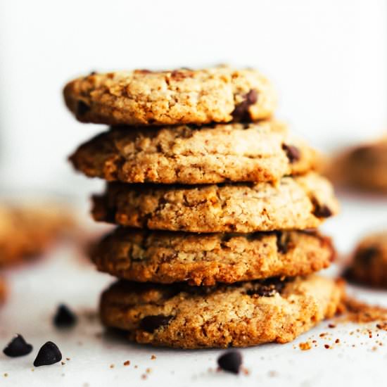Best Vegan Chocolate Chip Cookies