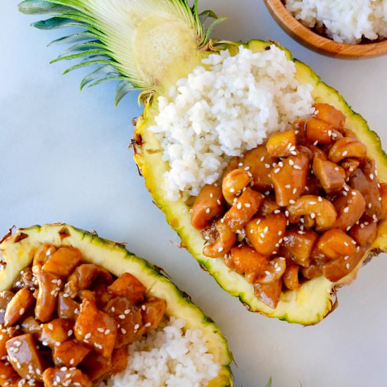 Sticky Pineapple Chicken