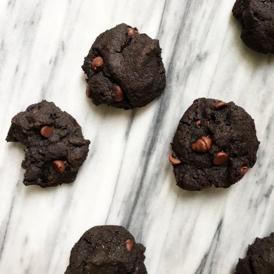 Triple Chocolate Cookies