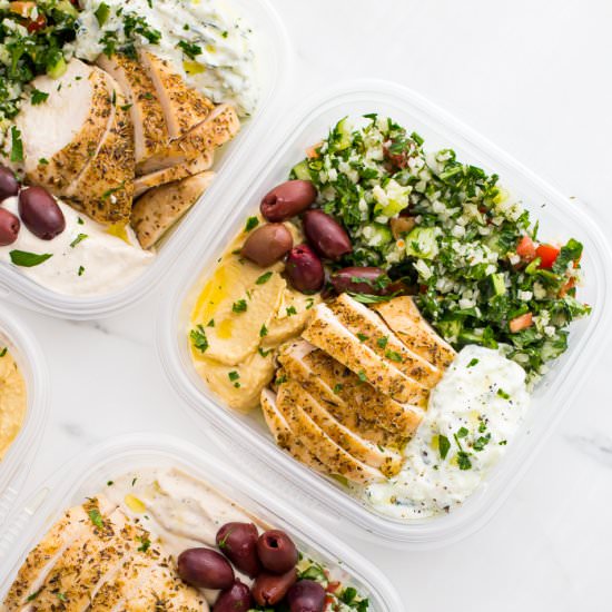 Greek Healthy Meal Prep