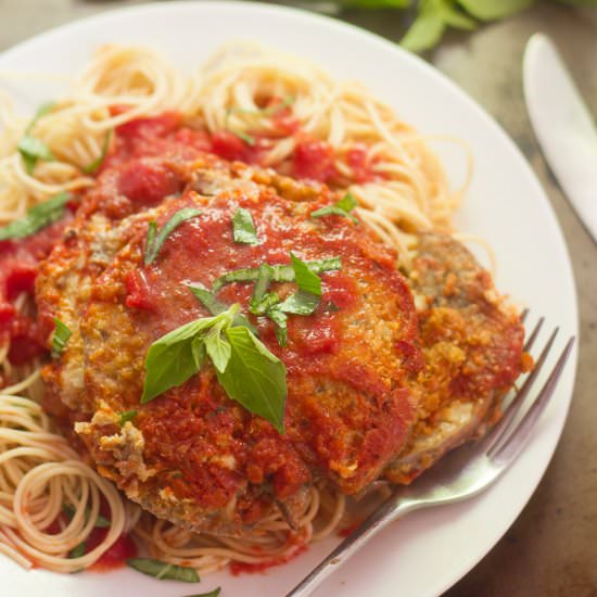 Vegan Eggplant Parmesan