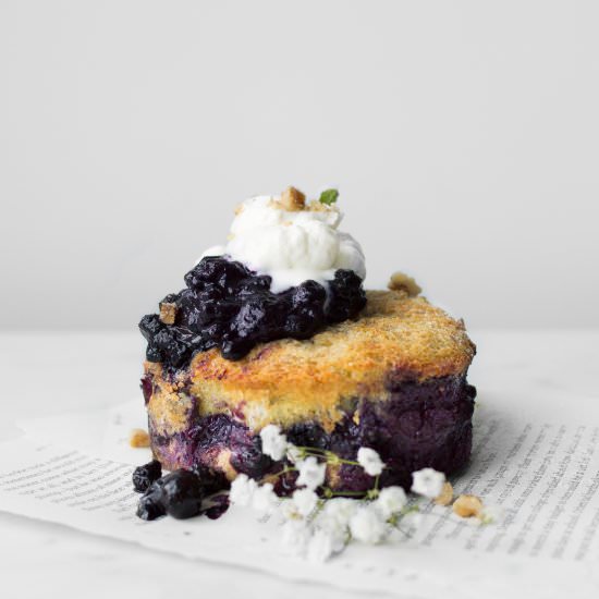 Baked Blueberry French Toast Cake