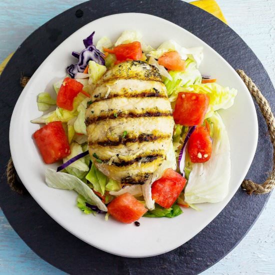 Chicken Watermelon Salad
