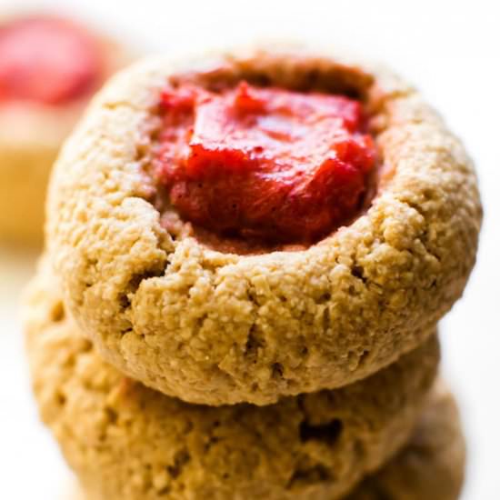 Vegan Thumbprint Cookies
