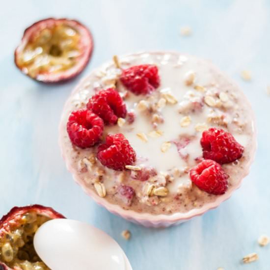 Vegan overnight oats