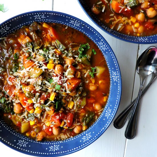 Summer Vegetable Minestrone