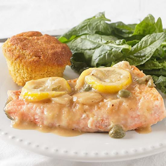 Quick Lemon Garlic Salmon